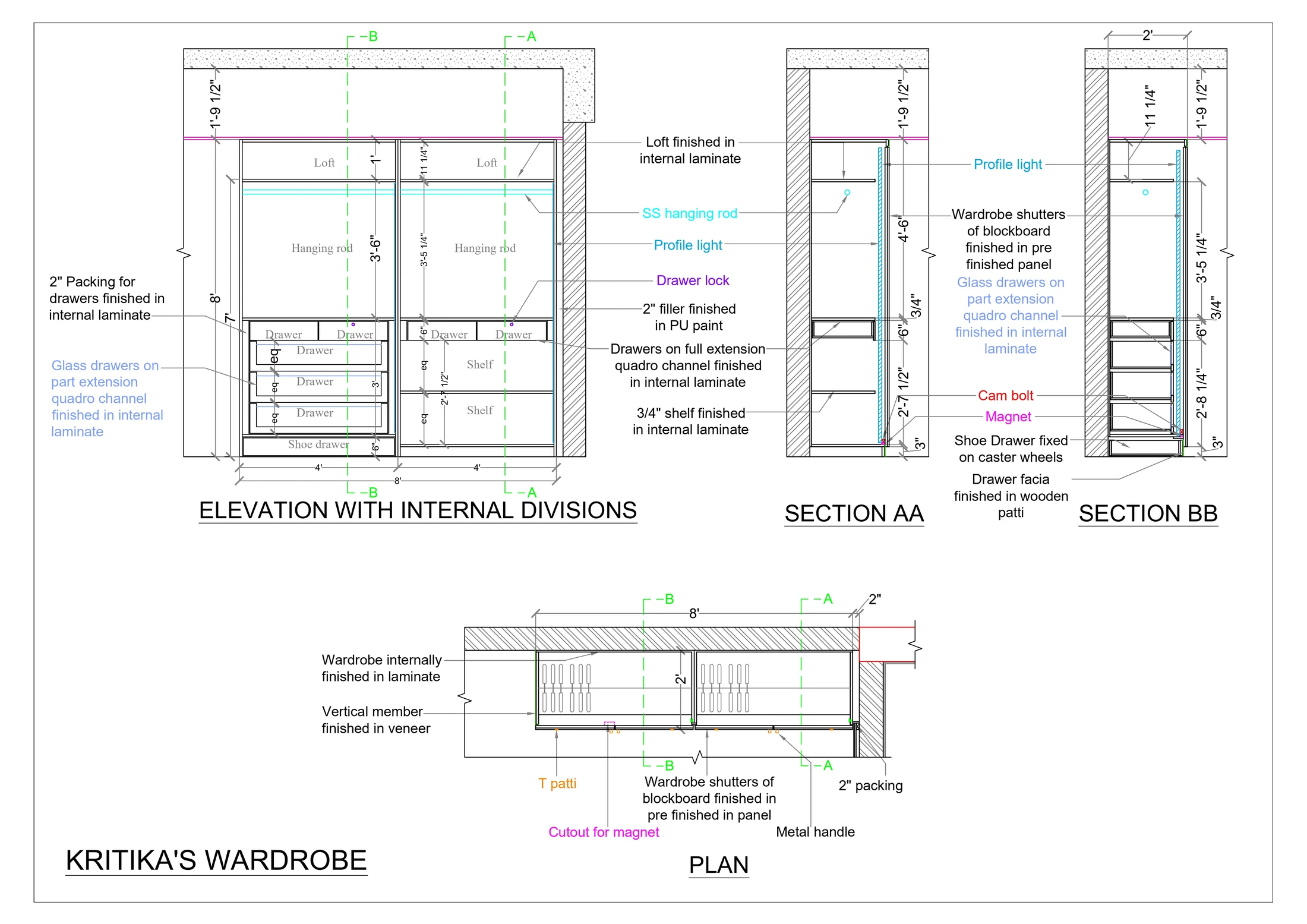 Wardrobe Details