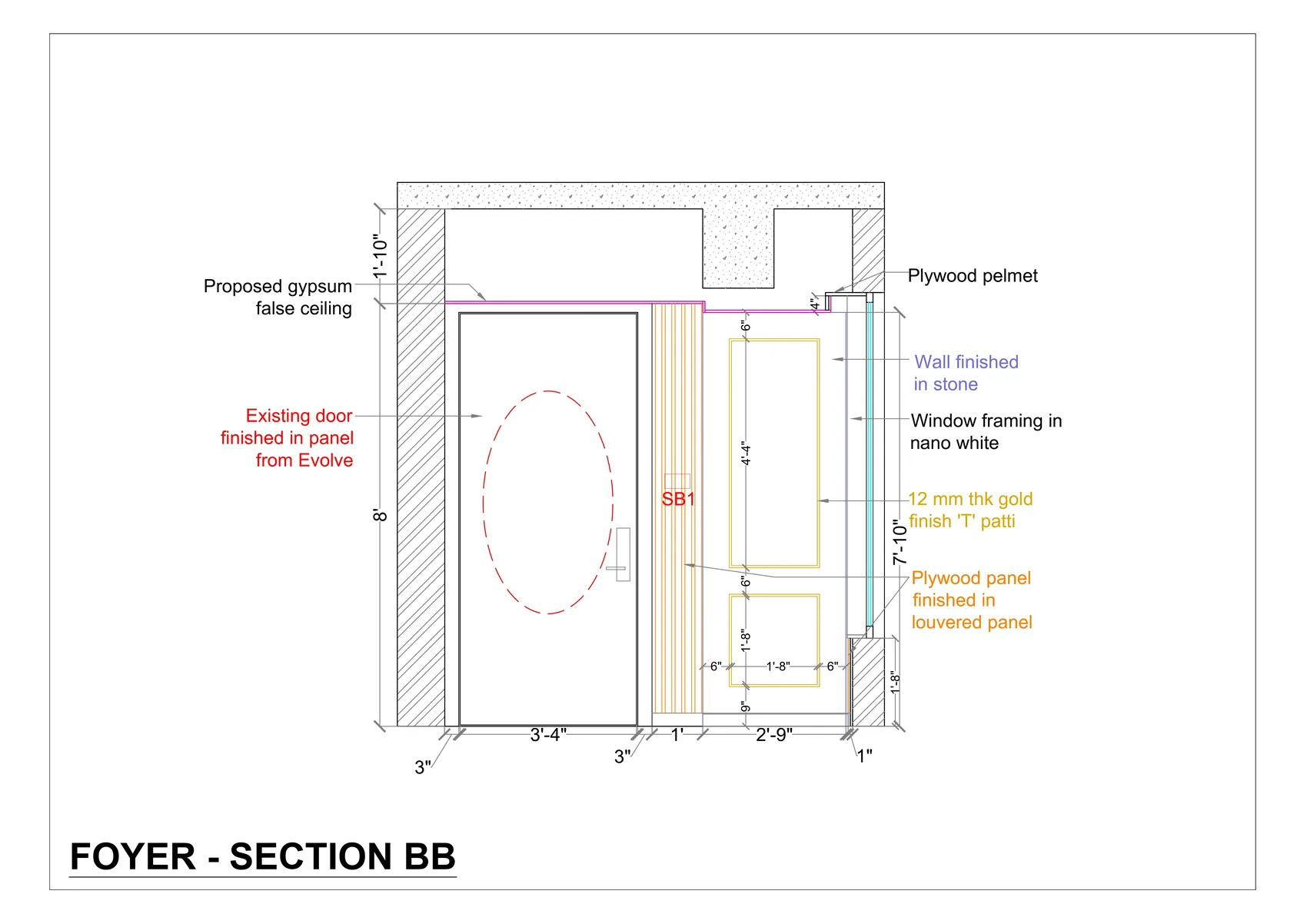 Foyer — Section B
