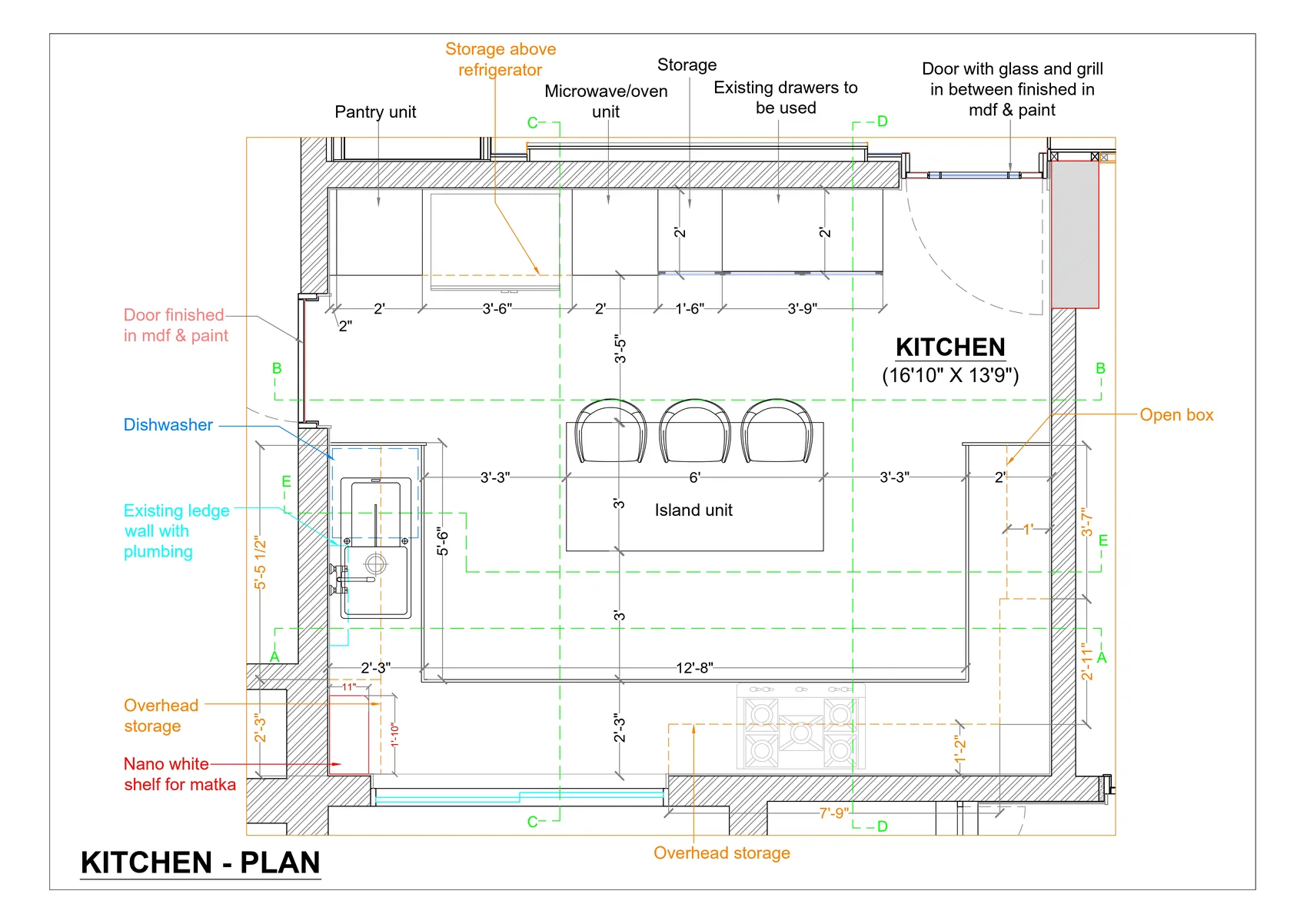 Kitchen — Plan