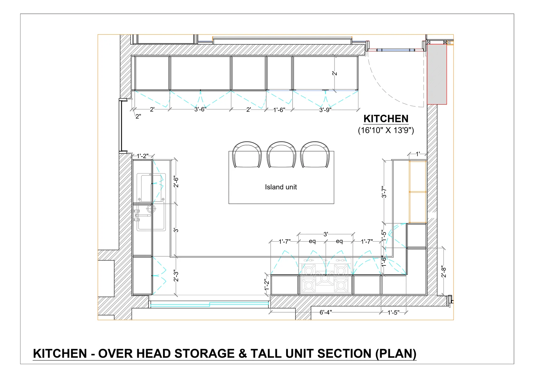Kitchen — Overhead & Tall Units