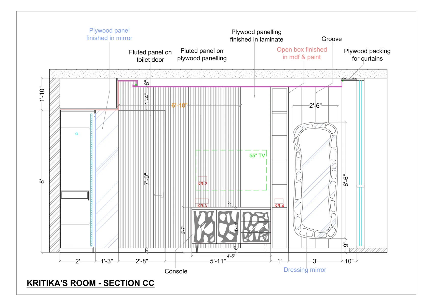 Kritika's Bedroom — Section C