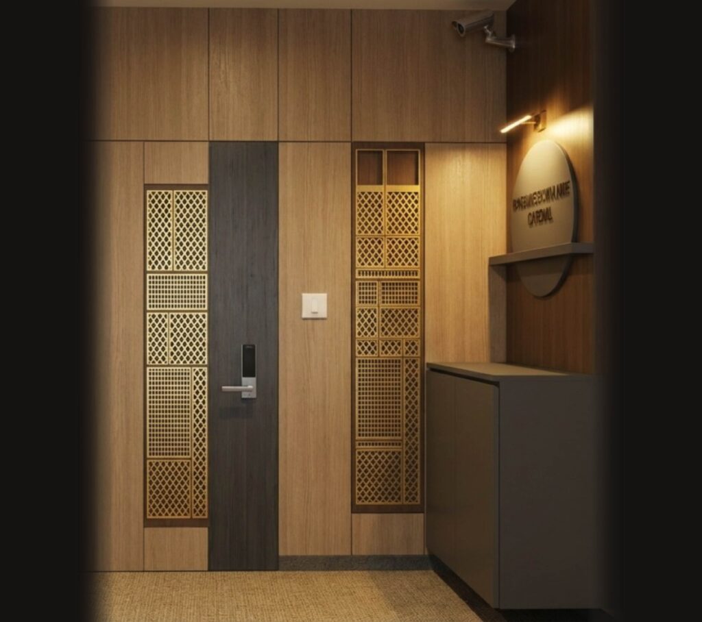 Entrance Door before
