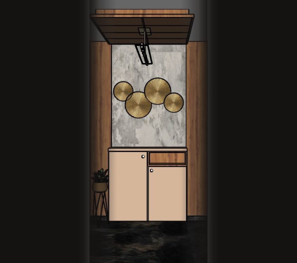 Foyer after