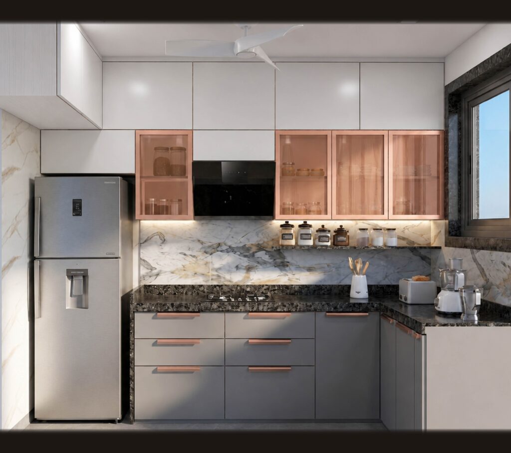 Kitchen before