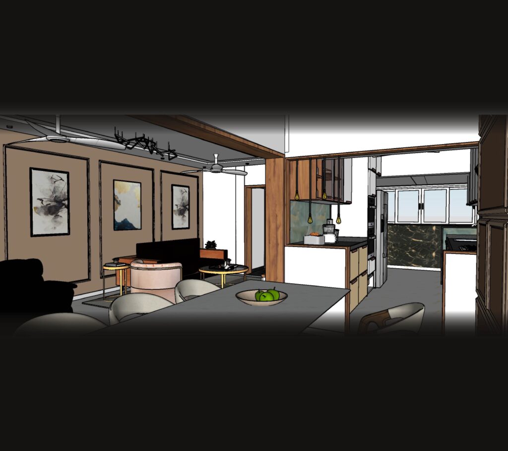 Kitchen after