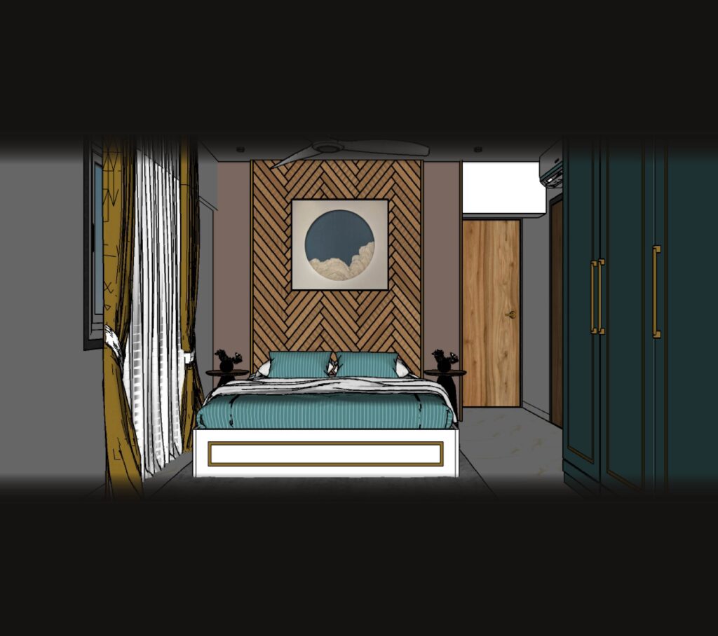 Master Bedroom after